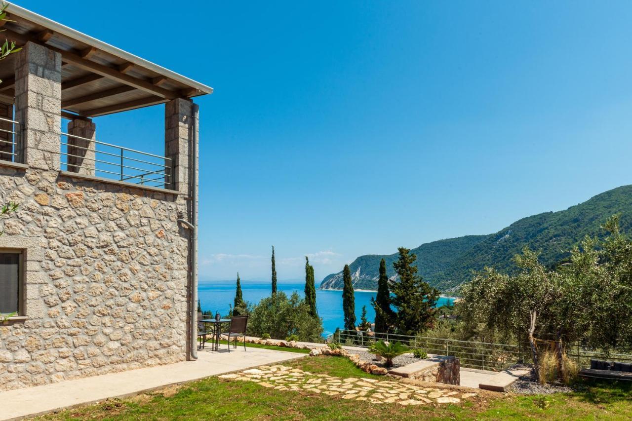Mylos Mountain Villas- Villa Giorgio Áyios Nikítas エクステリア 写真