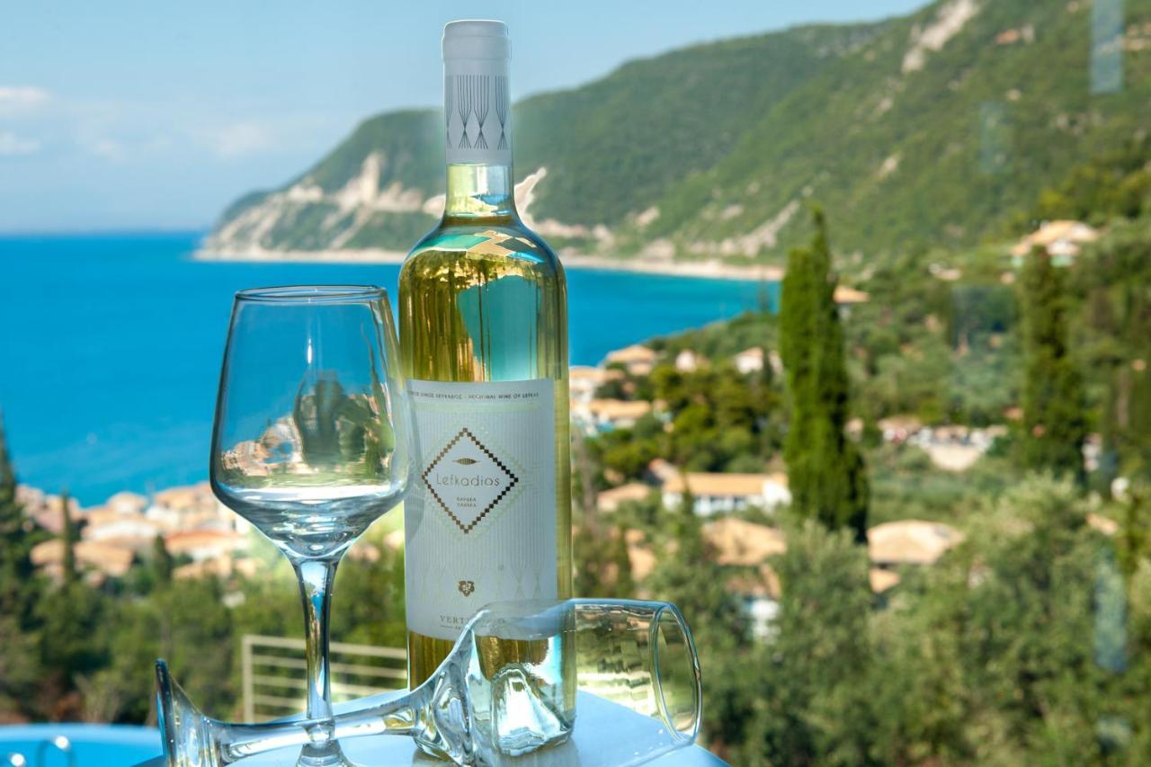 Mylos Mountain Villas- Villa Giorgio Áyios Nikítas エクステリア 写真