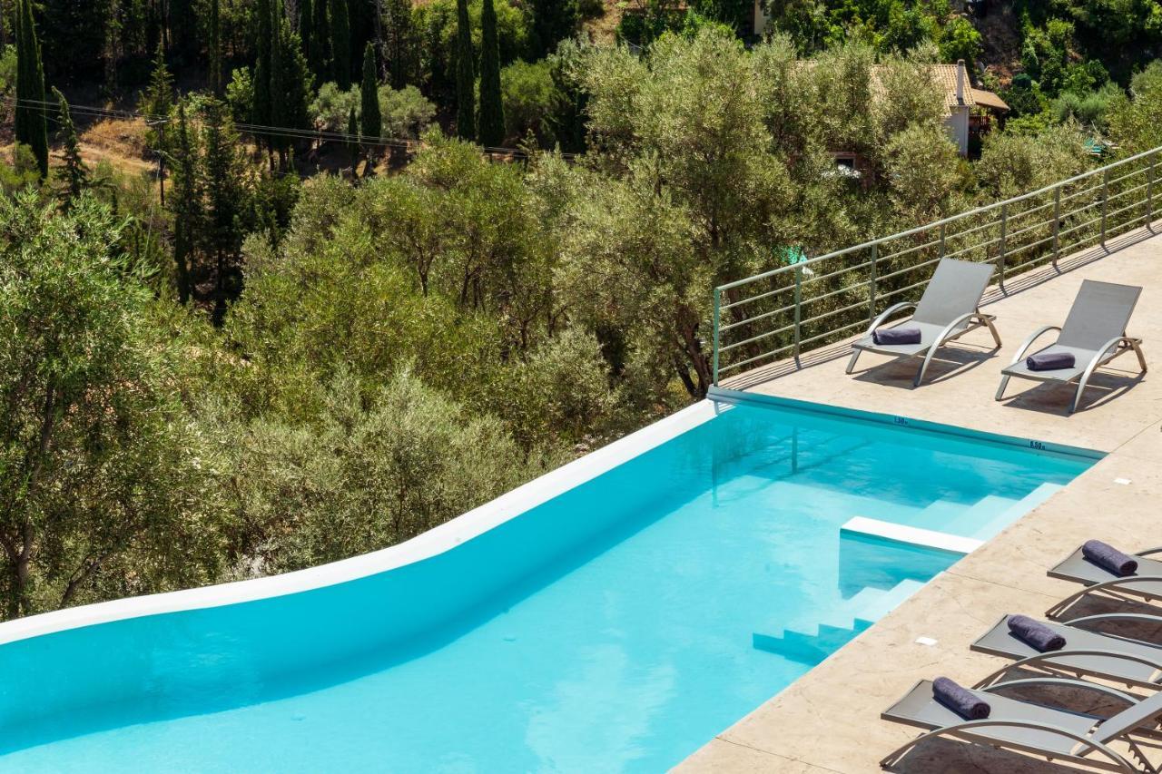 Mylos Mountain Villas- Villa Giorgio Áyios Nikítas エクステリア 写真