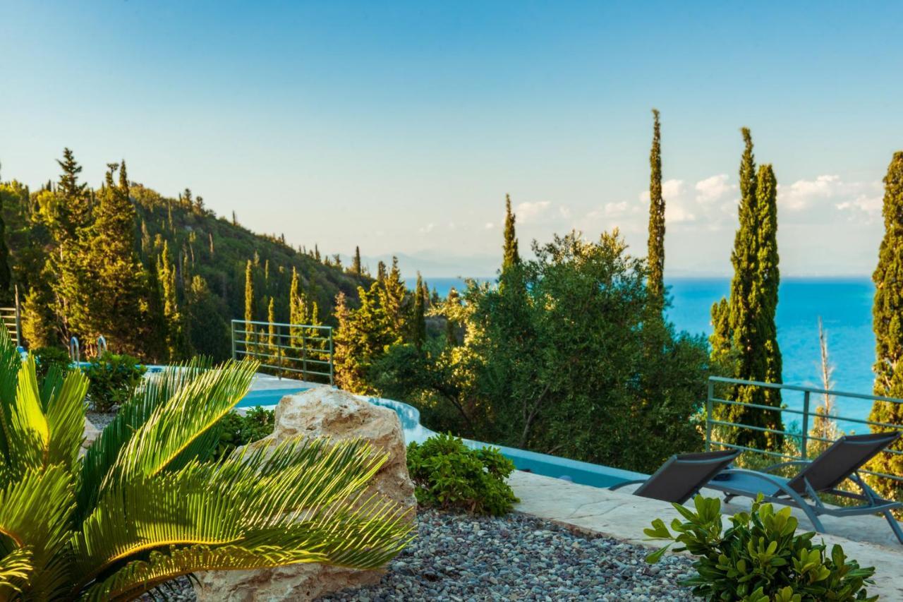 Mylos Mountain Villas- Villa Giorgio Áyios Nikítas エクステリア 写真