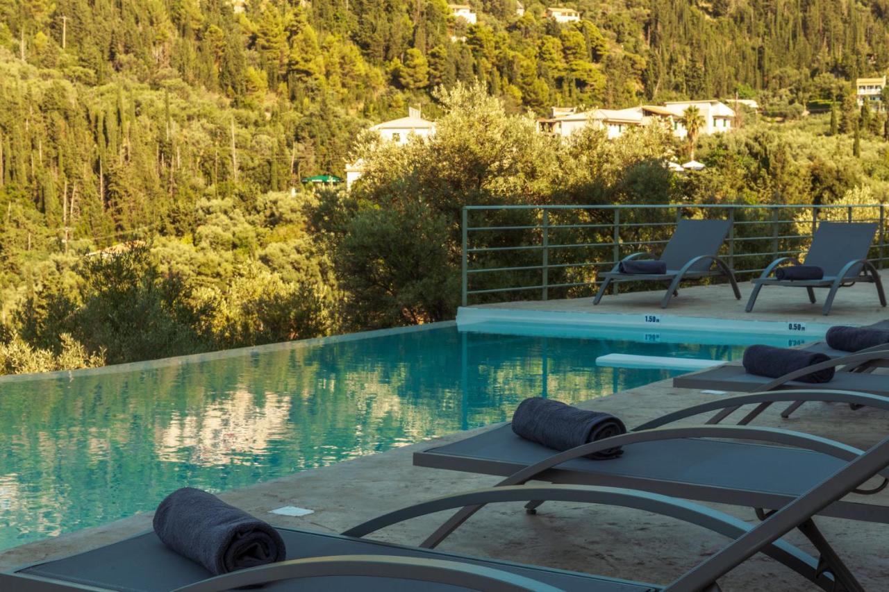 Mylos Mountain Villas- Villa Giorgio Áyios Nikítas エクステリア 写真