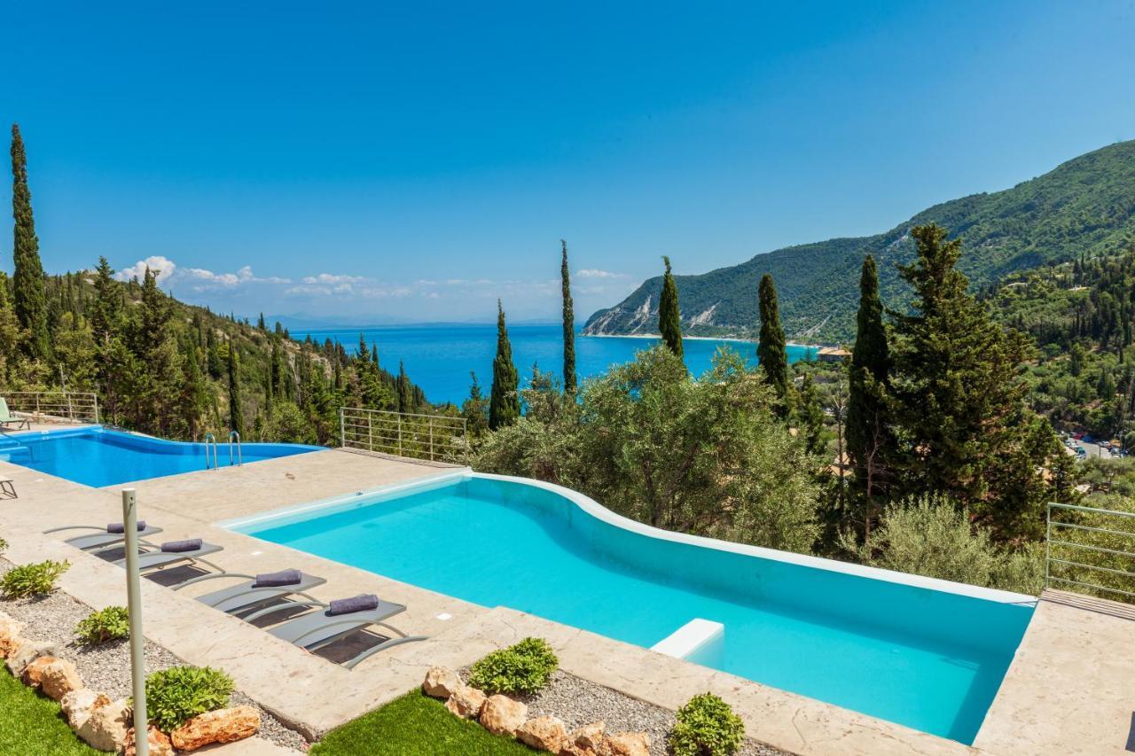 Mylos Mountain Villas- Villa Giorgio Áyios Nikítas エクステリア 写真