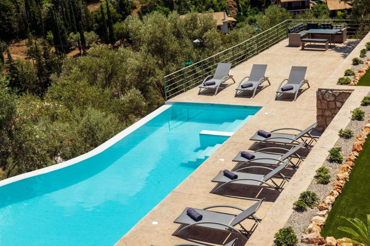 Mylos Mountain Villas- Villa Giorgio Áyios Nikítas エクステリア 写真