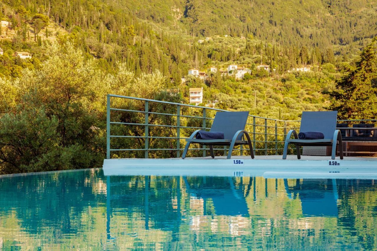 Mylos Mountain Villas- Villa Giorgio Áyios Nikítas エクステリア 写真